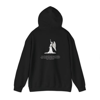 Solitarypeace Hoodie White Version (Psalm 91:11-12)