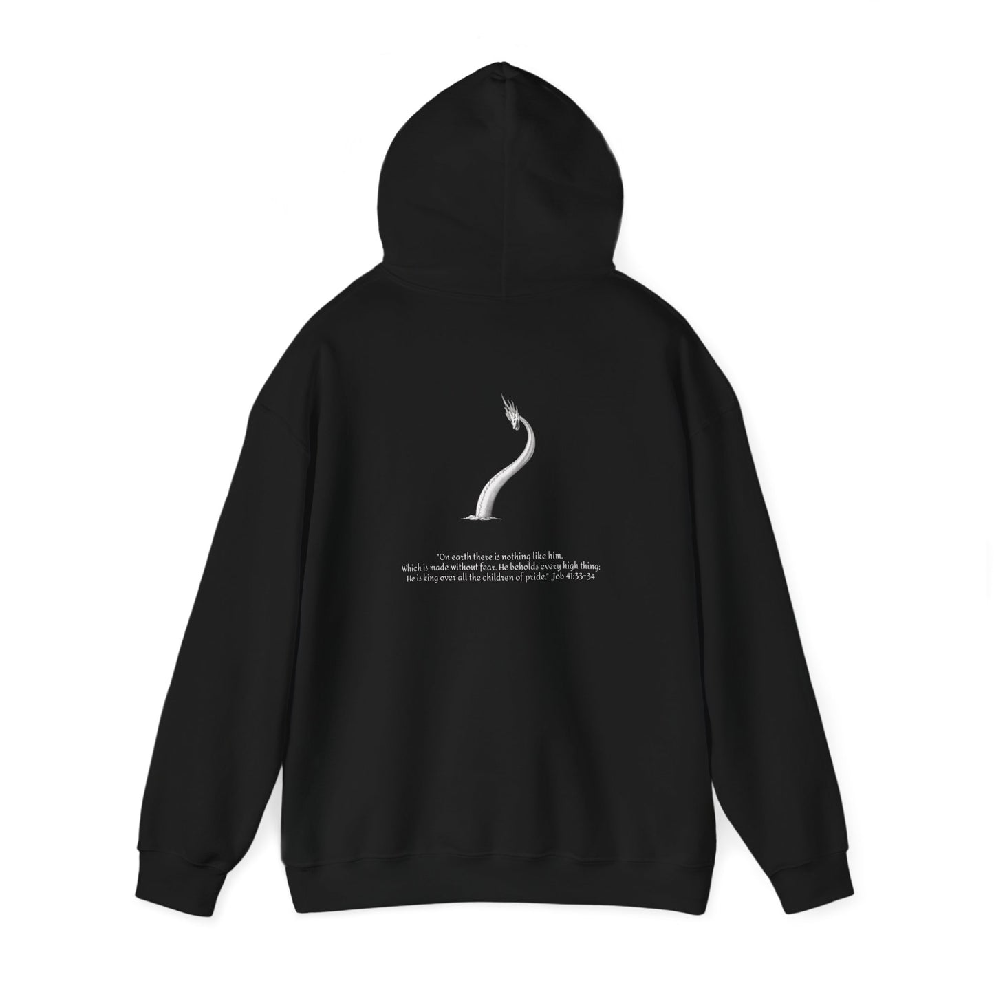 Solitarypeace Hoodie (Job 41:33-34)